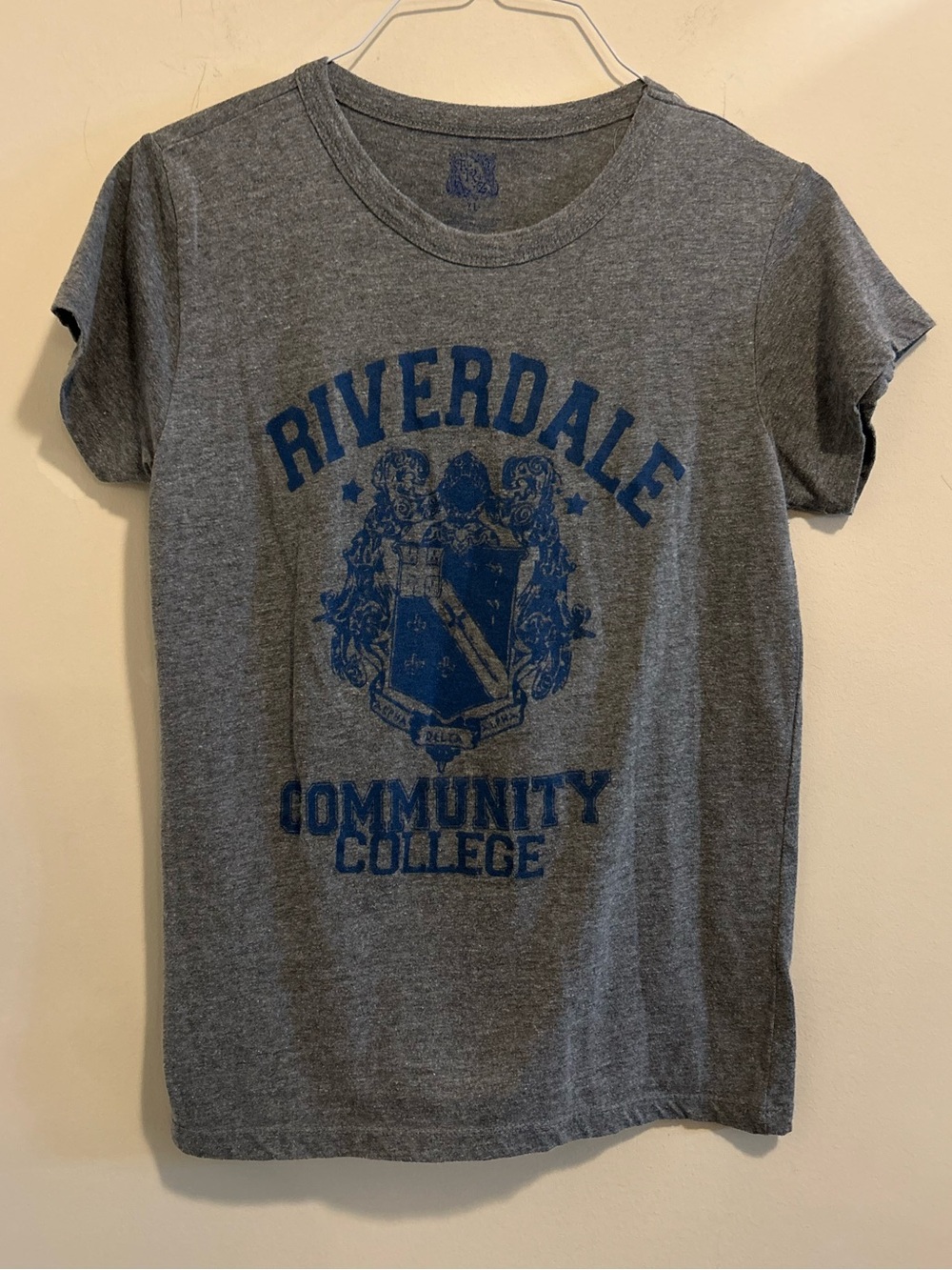 Riverdale Community College‎ Gray Graphic Tee